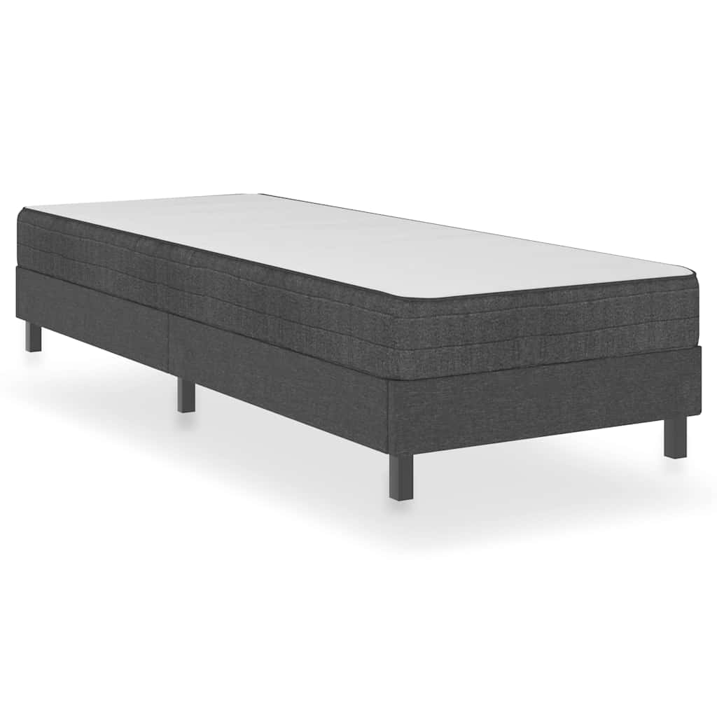 Vidaxl boxspringframe stof grijs 100x200 cm
