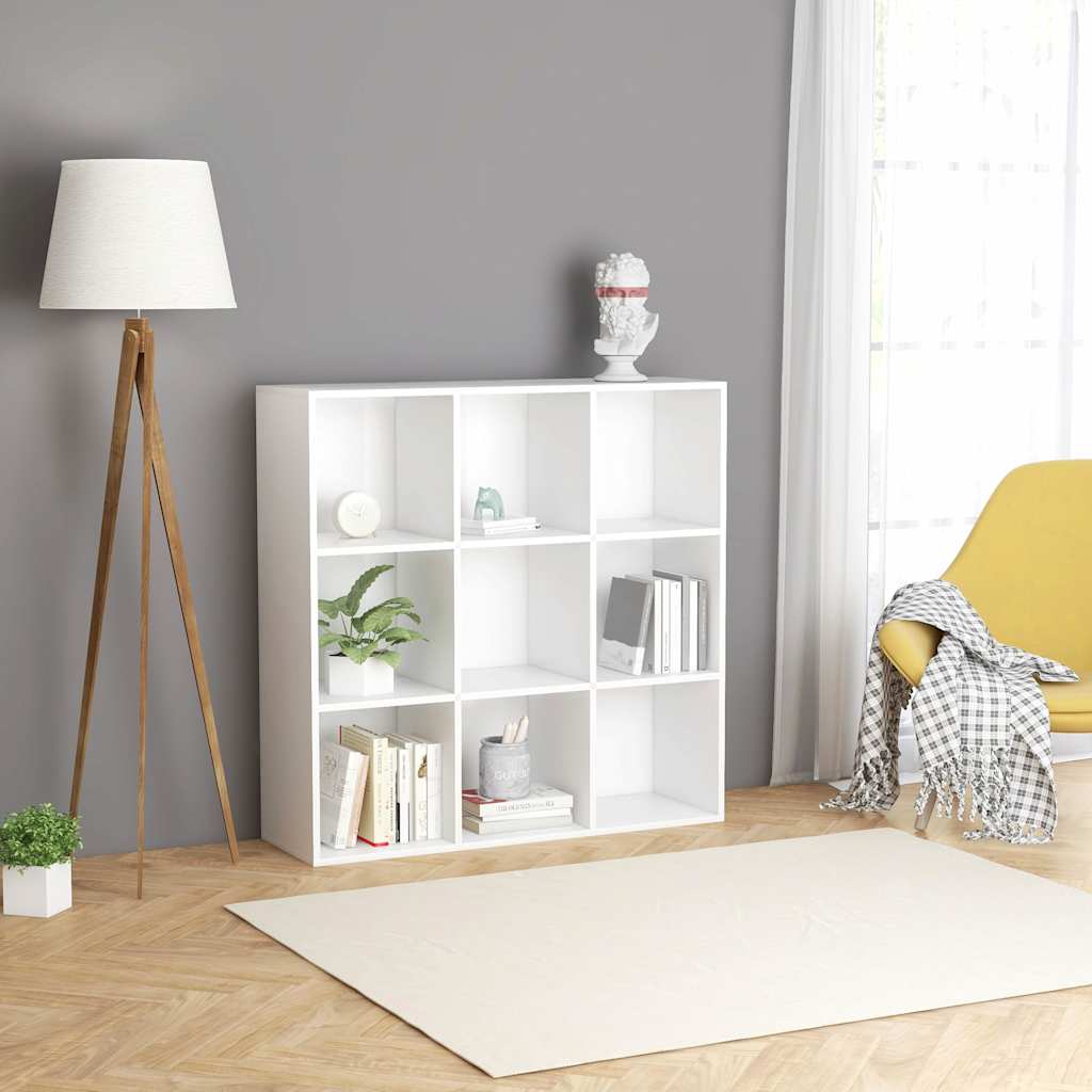 Vidaxl boekenkast 98x29x97,5 cm bewerkt hout wit