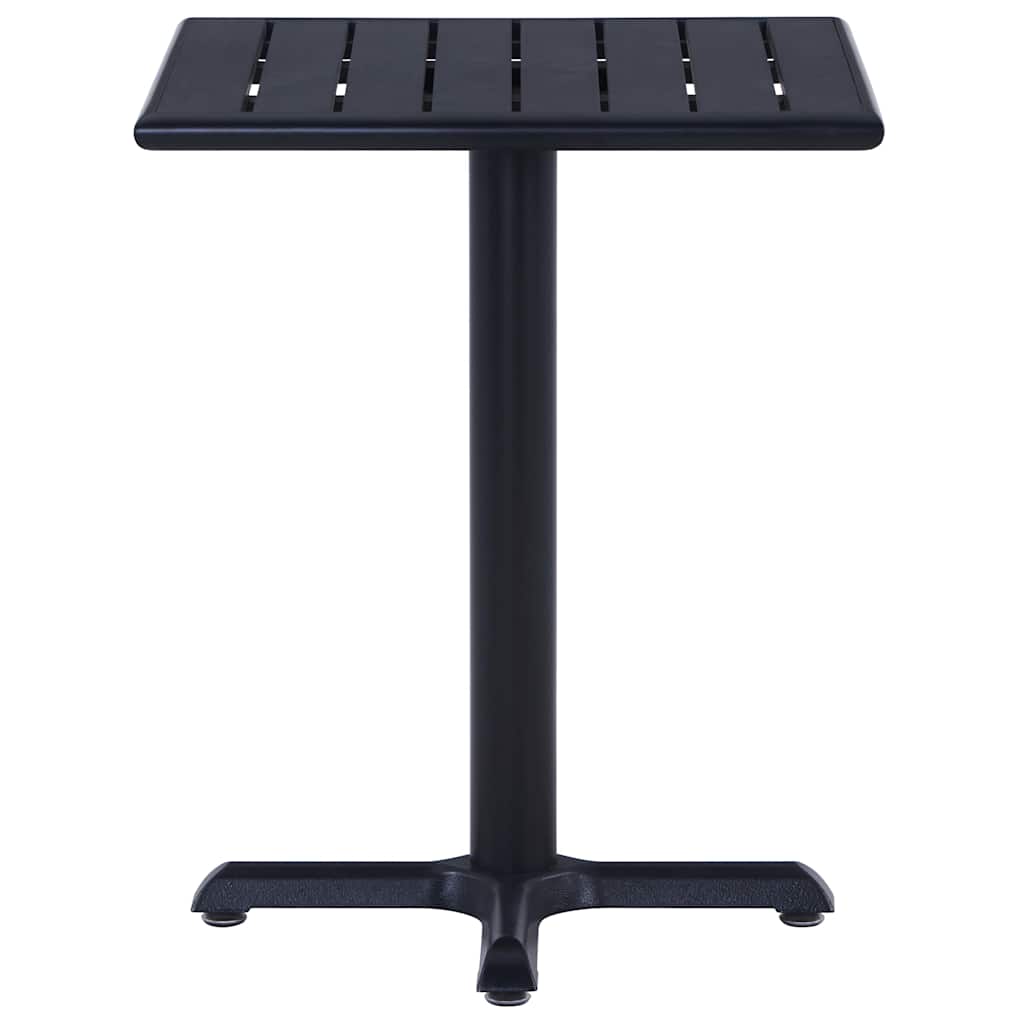 Vidaxl tuintafel 60x60x75 cm zwart