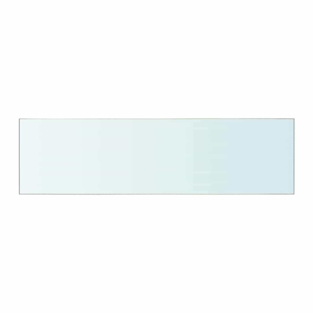 Vidaxl schappen 2 st 50x12 cm glas transparant