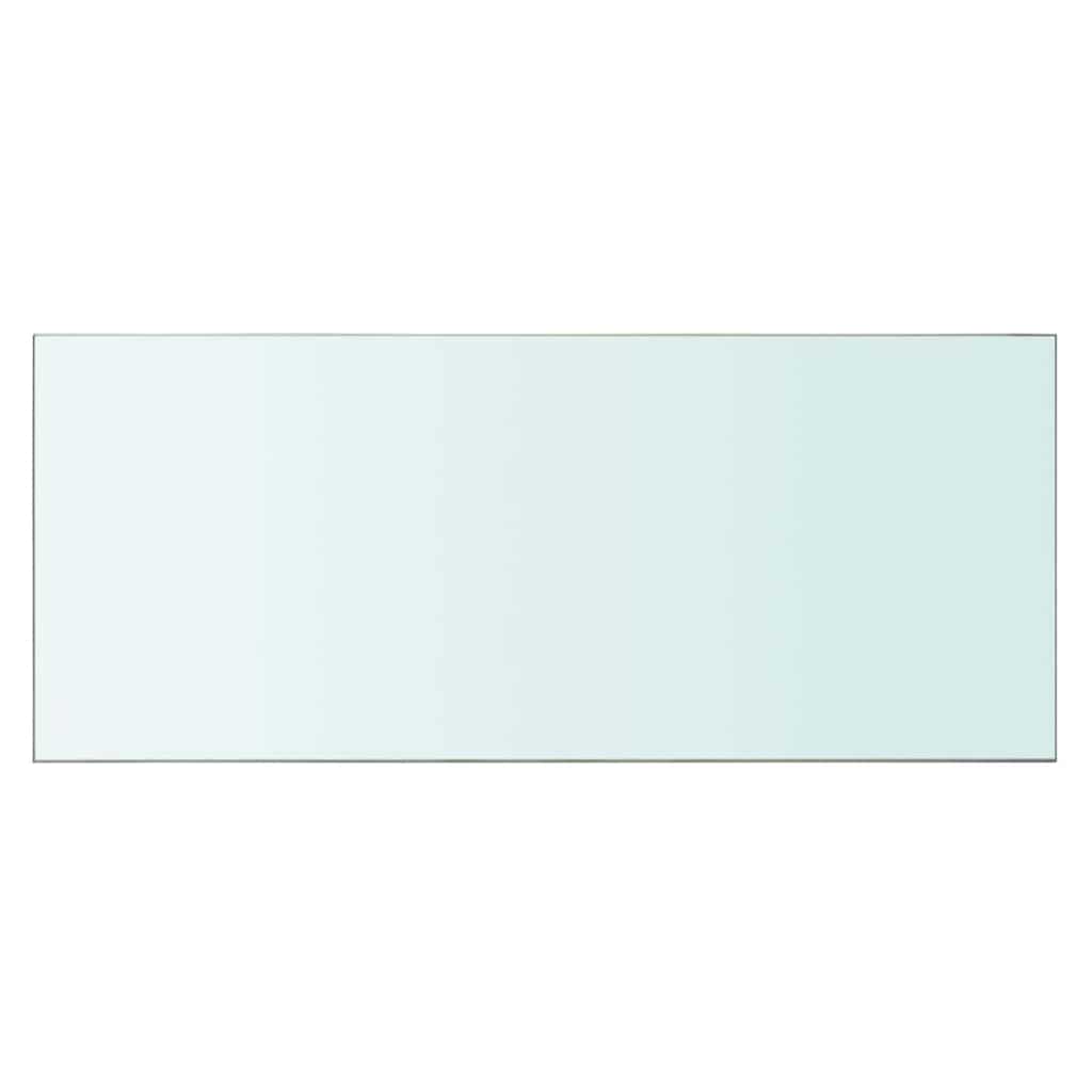 Vidaxl schappen 2 st 70x30 cm glas transparant