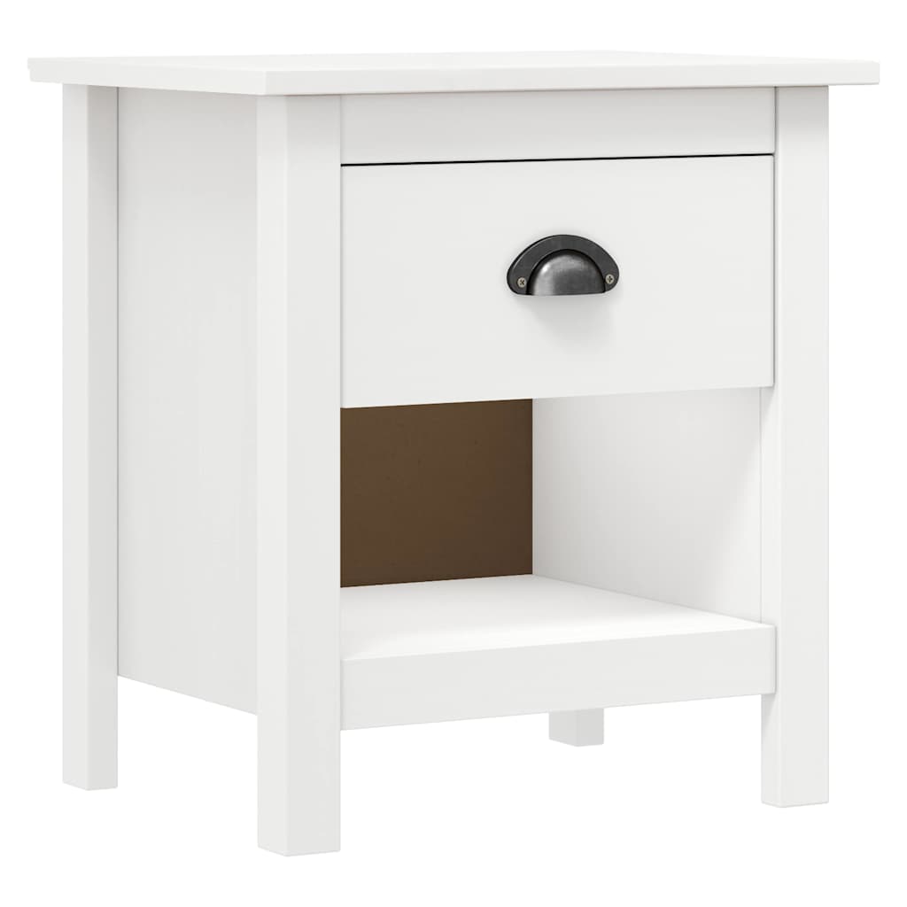 Vidaxl nachtkastjes 2 st hill range 46x35x49,5 cm massief grenenhout
