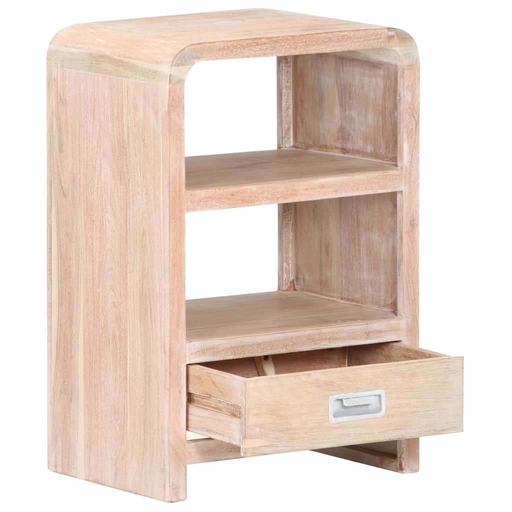 Vidaxl nachtkastje 40x30x60 cm massief acaciahout