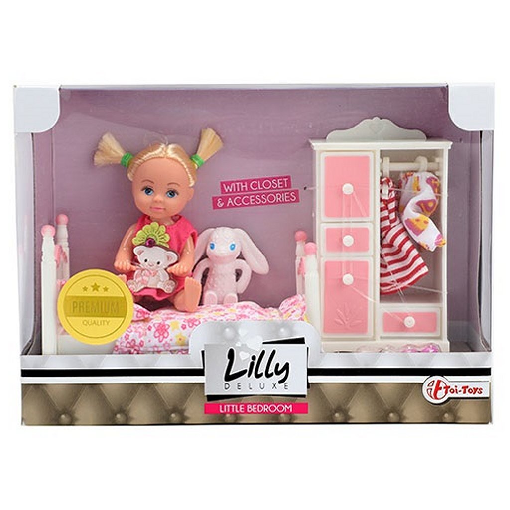 Lilly Schlafzimmer-Spielset für Teenagerpuppen