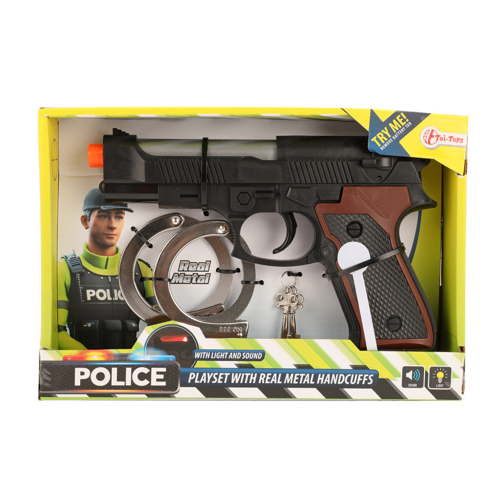 Toi-Toys Polizei-Spielset mit Licht und Ton