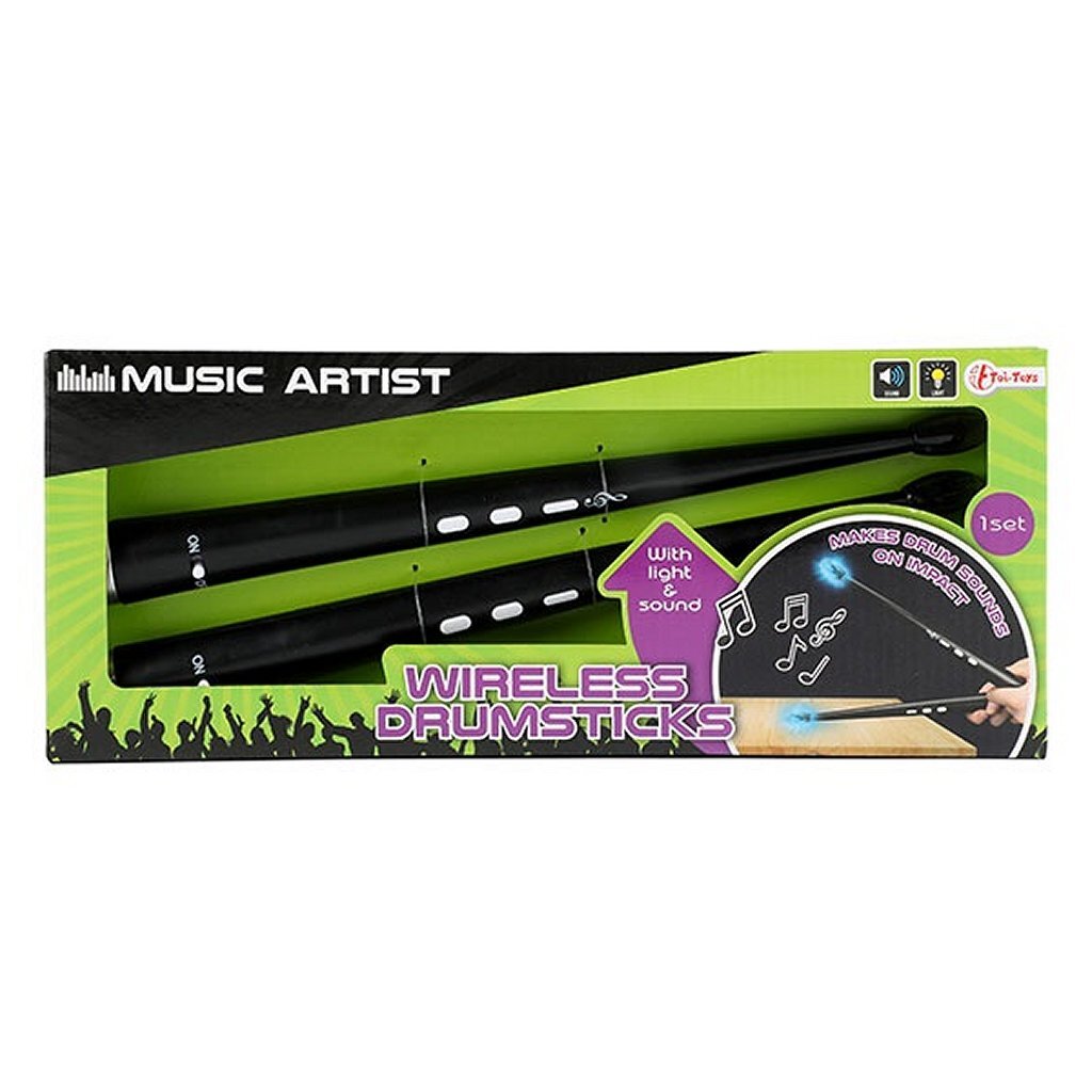 Musikkünstler Musikkünstler Kabellose Drumsticks + Sound + Licht