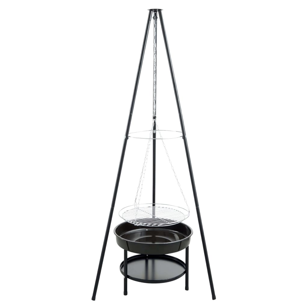 Redfire Garden Barbecue mit Stativ und Feuerschale 50 cm schwarz