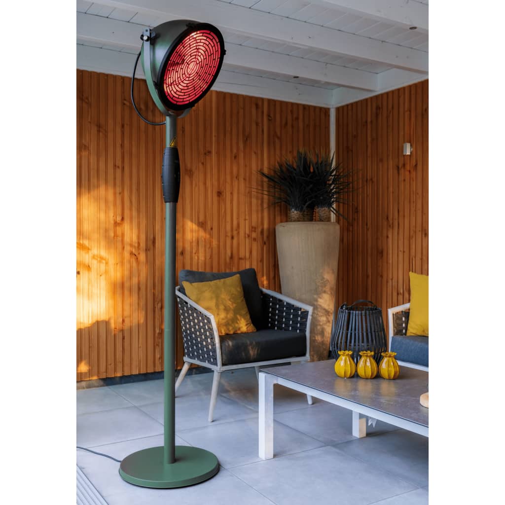 Gespannter Heizung Indus Ultra Jade Smart stehend 2100 W Roségoud Green
