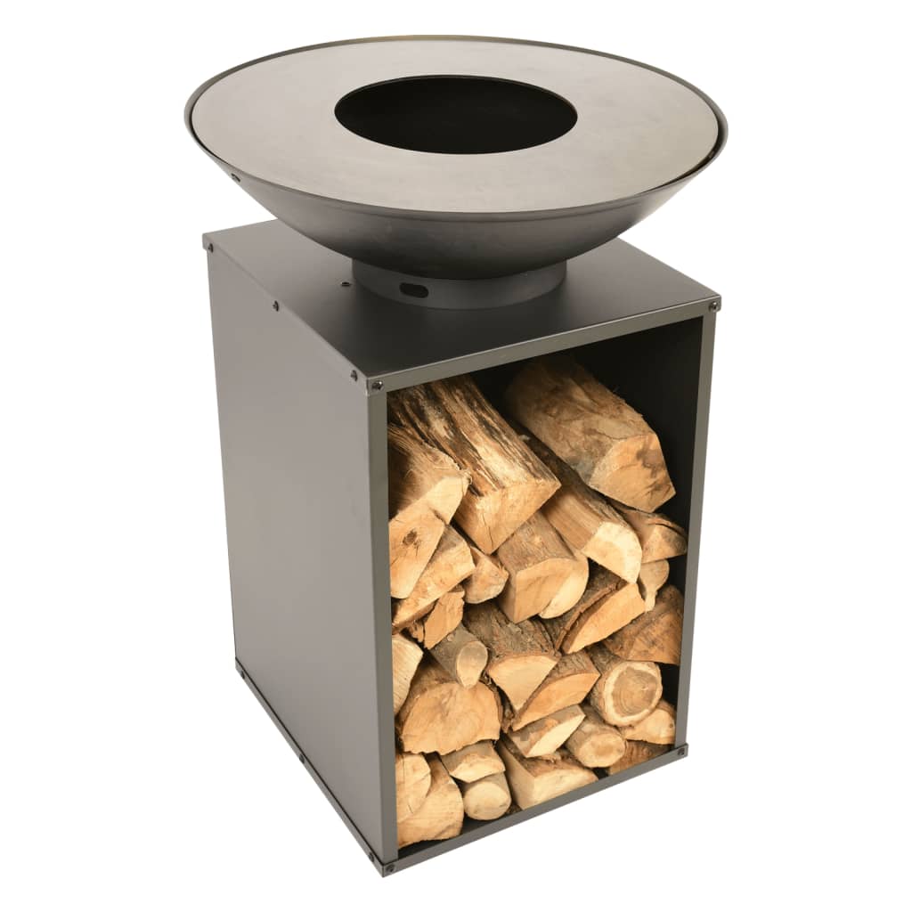 Redfire Fire Bowl mit Barbecuegrill Onyx mit Abdeckung 60 cm