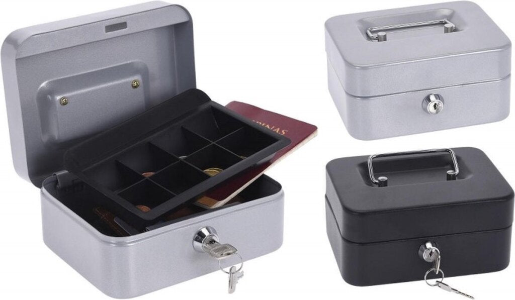 Sonstige Geldkassette Metall 16,5x13x8cm
