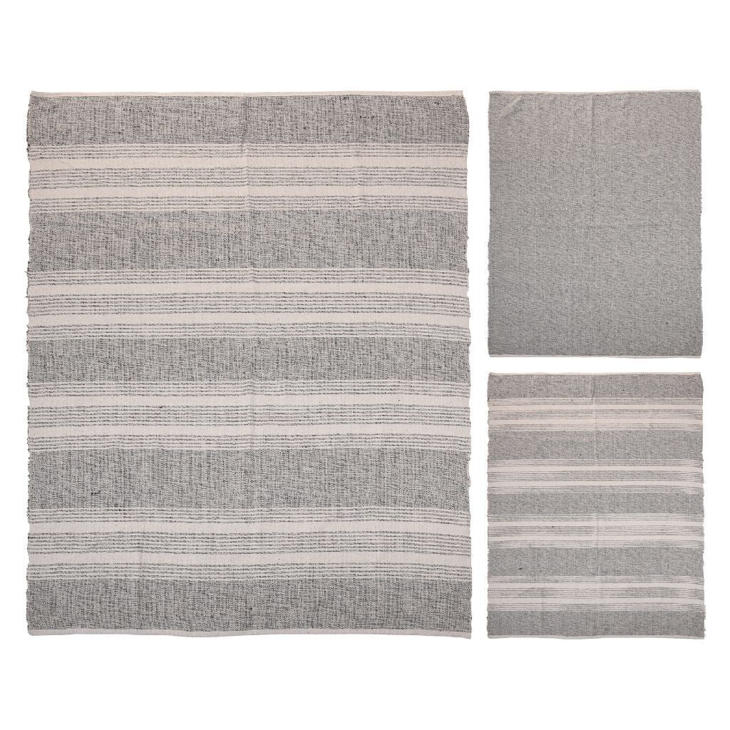 Einfaches Picknick-Plaid aus Baumwolle, 130 x 170 cm