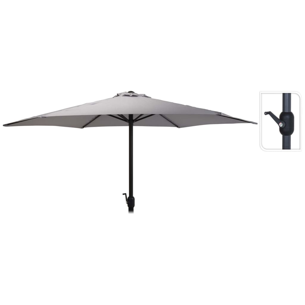 Progarden Parasol Monica 270 cm hellgrau