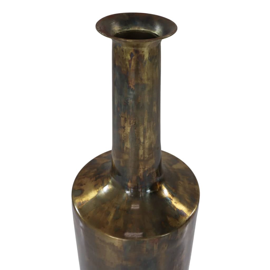 HSM Collection Vase Bergamo Groot 24x75 cm Goldfarbe