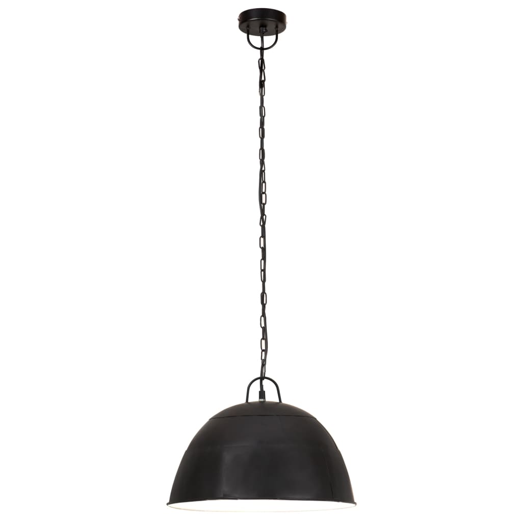 Vidaxx Hängelampe Industrial Vintage rund 25 W E27 41 cm schwarz
