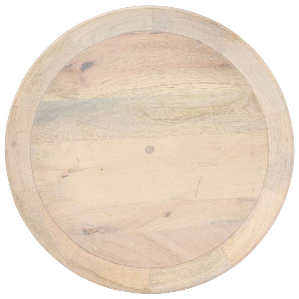 Vidaxl bijzettafel ø50x55 cm massief mangohout