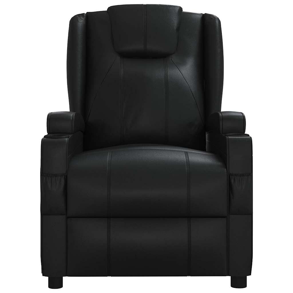 Vidaxl massagestoel kunstleer zwart