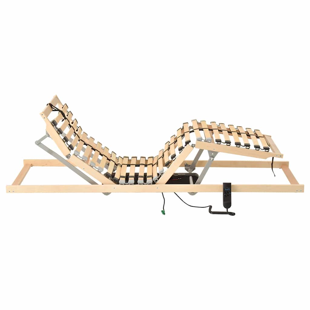 Vidaxl lattenbodem met 28 latten 7 zones elektrisch 70x200 cm