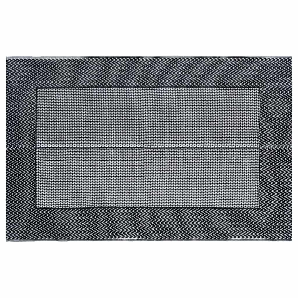 Vidaxl außerhalb des Teppichs Arakil 160x230 cm pp grau