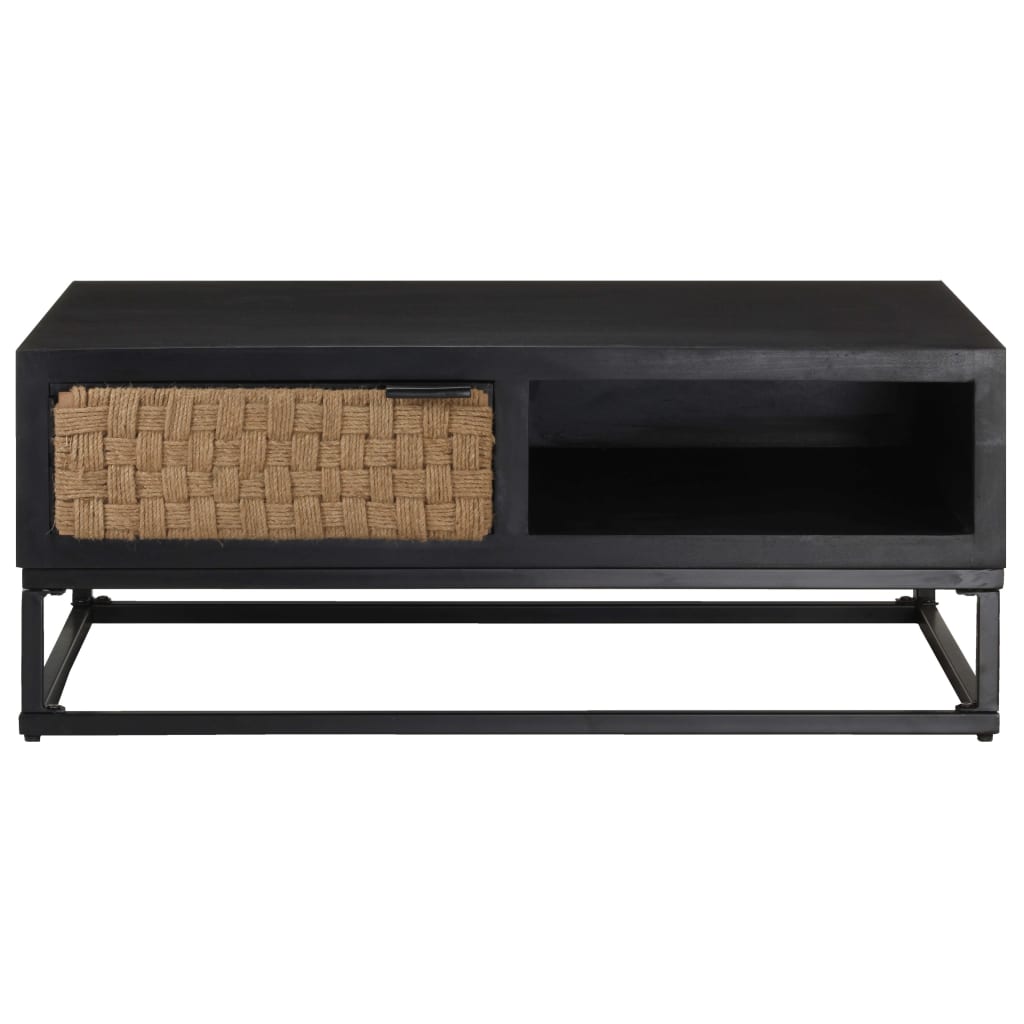 Vidaxl salontafel 90x60x35 cm massief mangohout