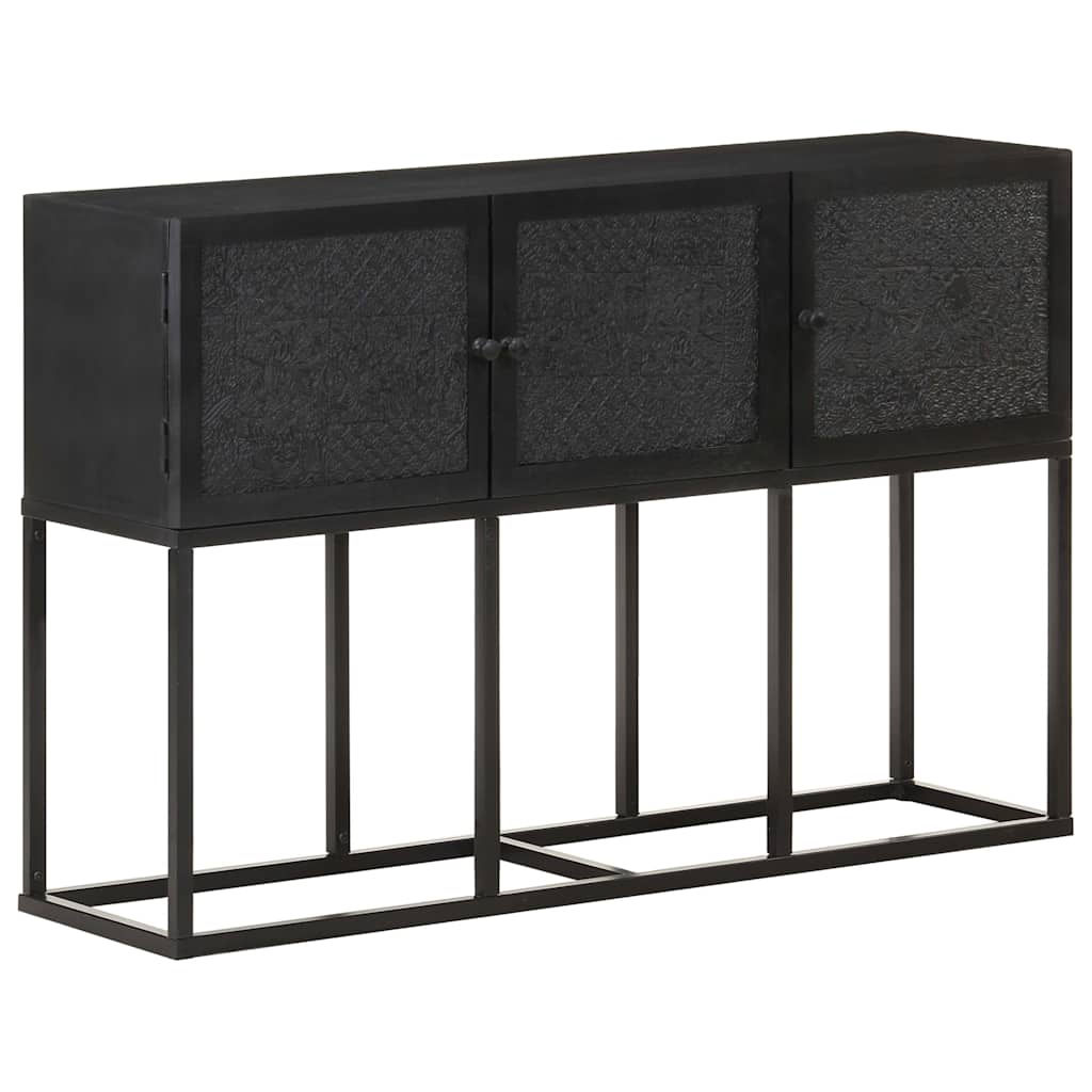 Vidaxl dressoir 115x30x76 cm massief mangohout