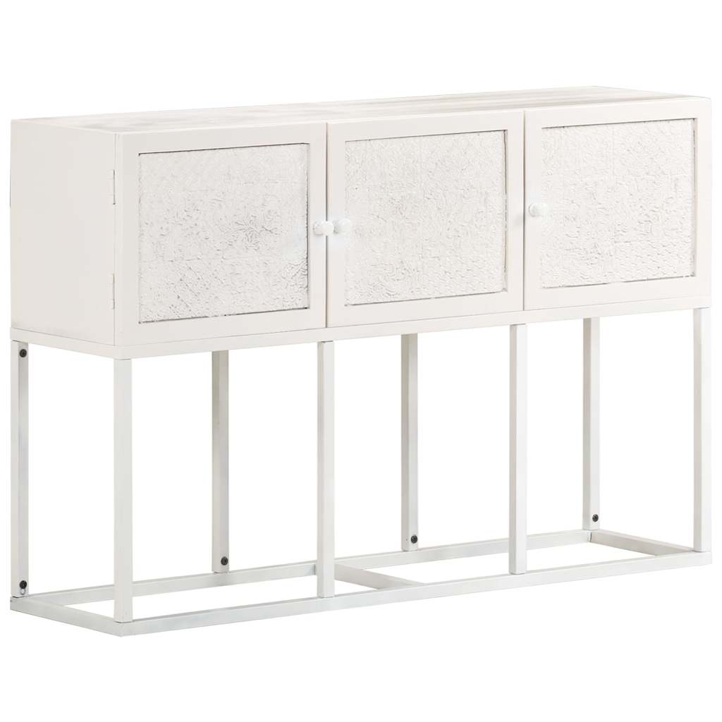 Vidaxl dressoir 115x30x76 cm massief mangohout
