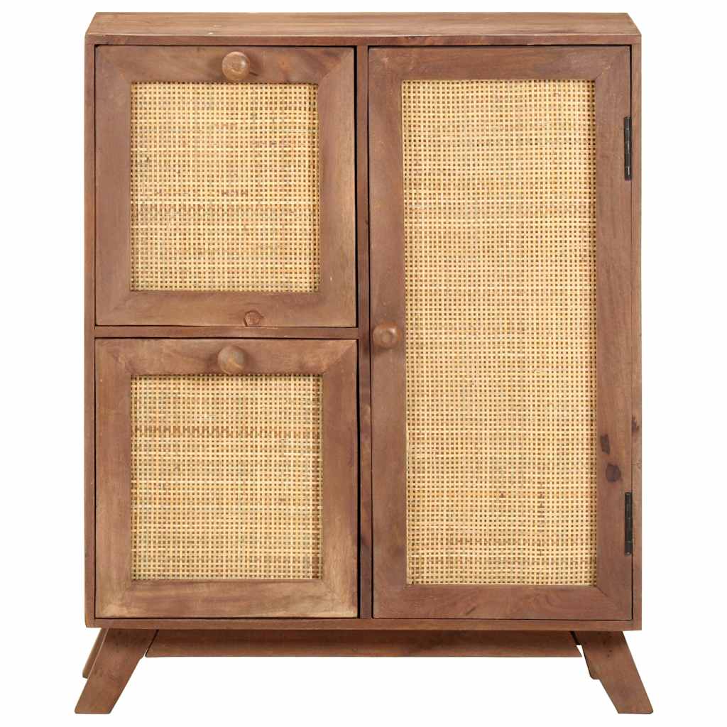 Vidaxl dressoir 60x35x75 cm massief mangohout