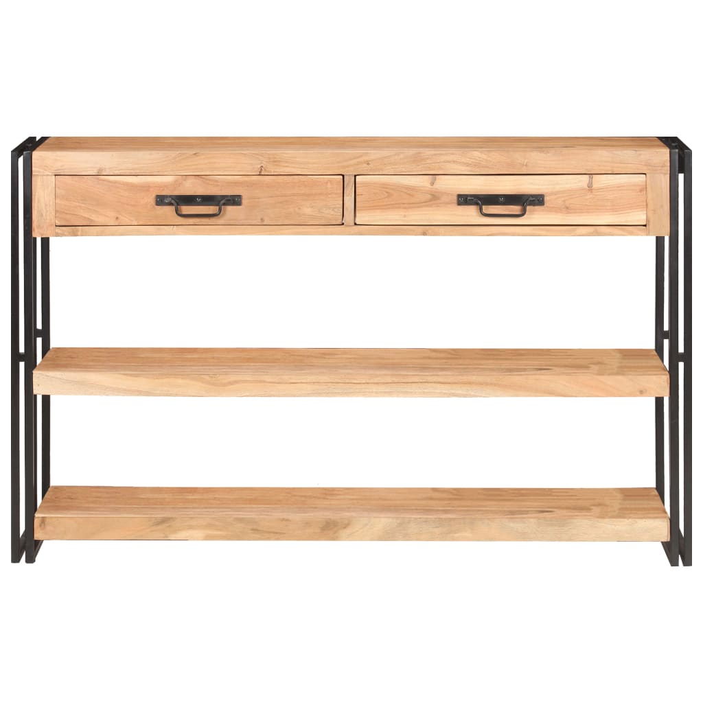 Vidaxl dressoir 120x30x75 cm massief acaciahout