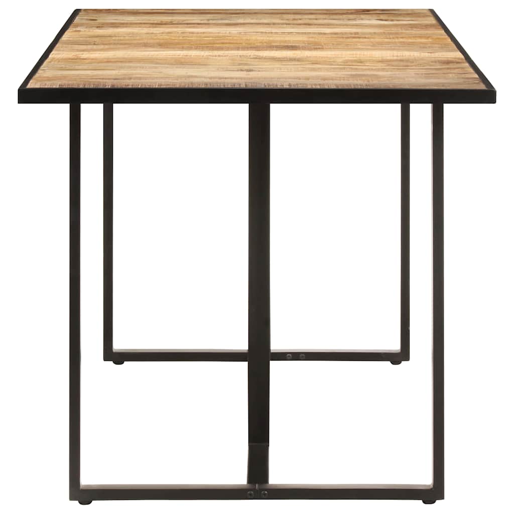 Vidaxl eettafel 180 cm ruw mangohout