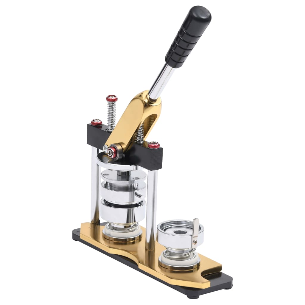 VIDAXL -Taste -Maschine mit dem Mittagessen mit 500 -St -Taste 25 mm