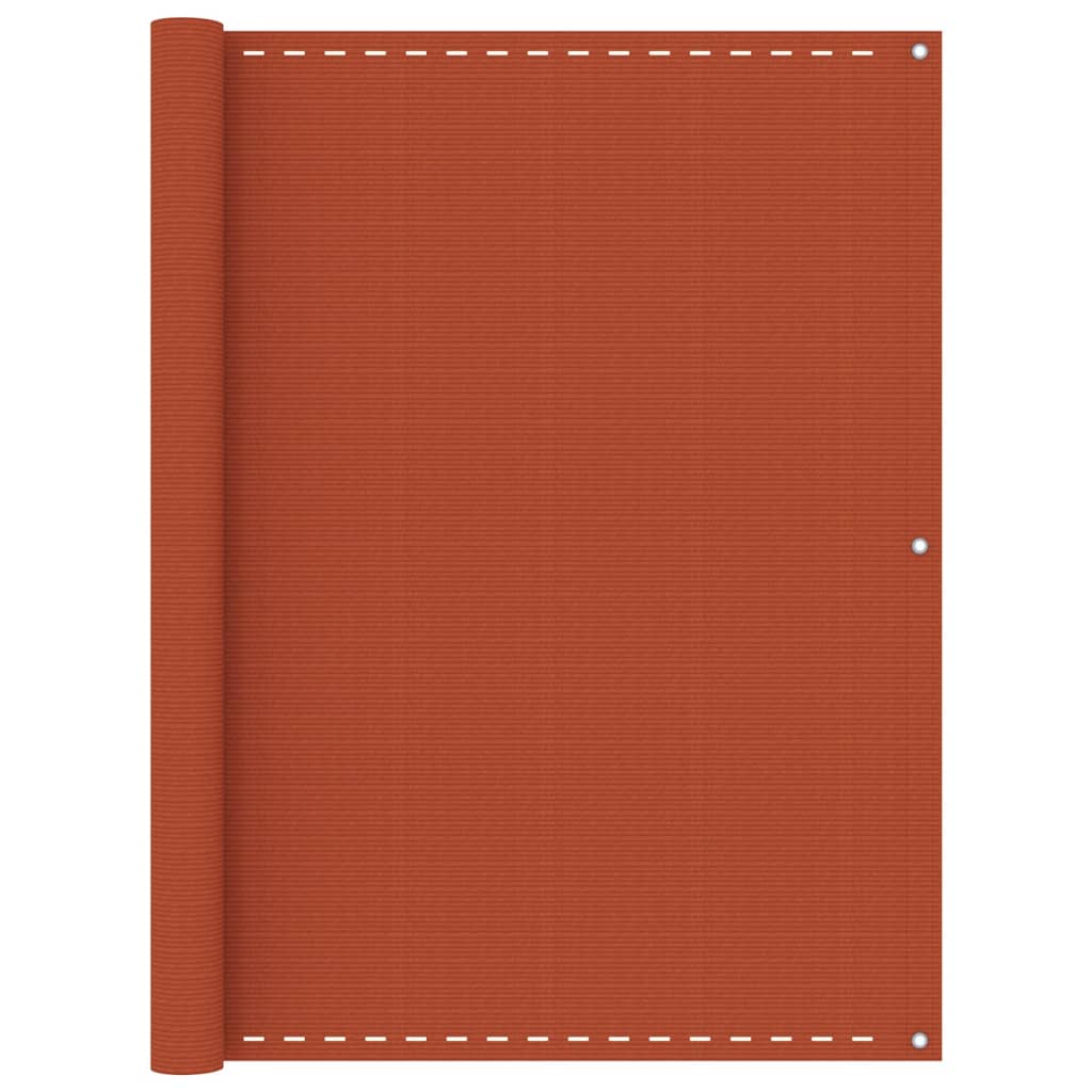 VIDAXL -Balkon -Bildschirm 120x300 cm HDPE Oranje