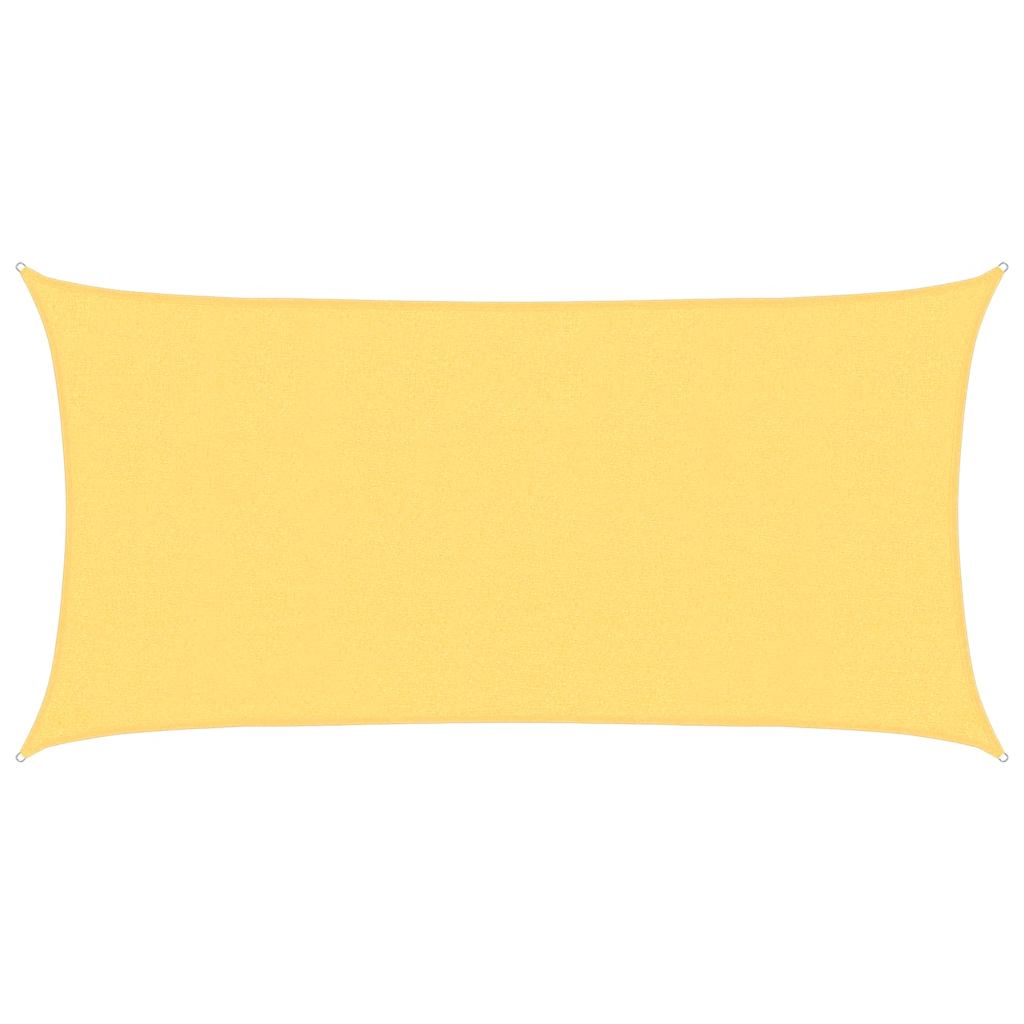 Vidaxl zonnezeil 160 g m² 2x3,5 m hdpe beige