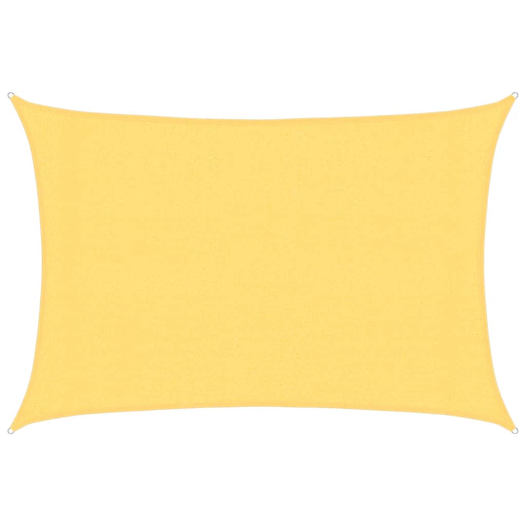 Vidaxl zonnezeil 160 g m² 3x4 m hdpe beige