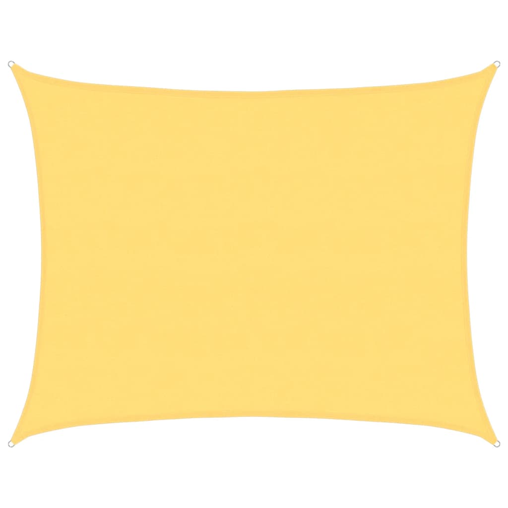Vidaxl Sonnensegel 160 g m² 6x7 m HDPE beige