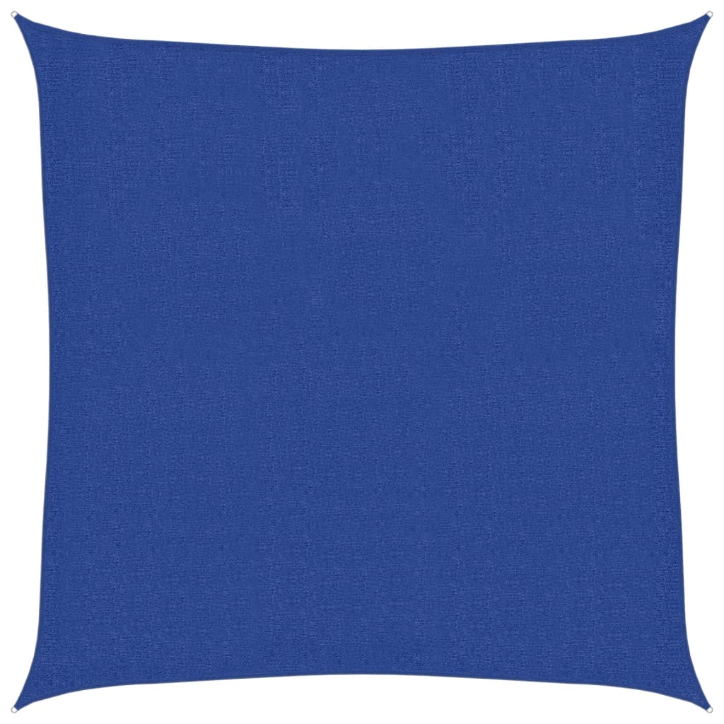 Vidaxl Zonnezeil 160 g m² Quadrat 3x3 M HDPE Blau