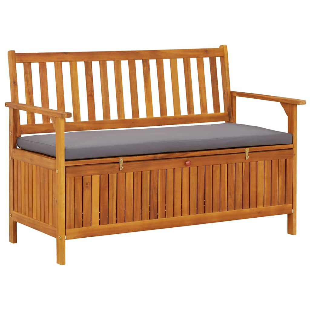 Vidaxl tuinopbergbank 120 cm massief acaciahout