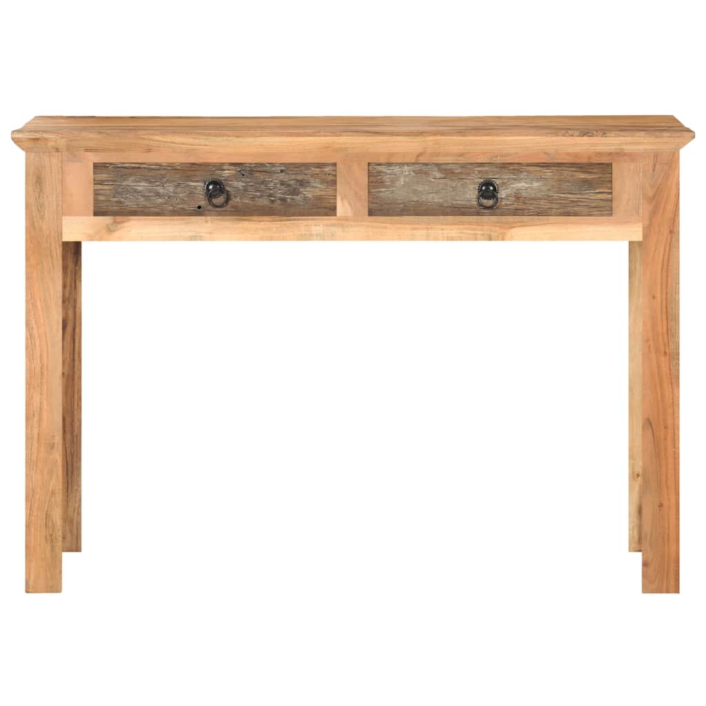 Vidaxl bureau 110x50x75 cm massief gerecycled hout