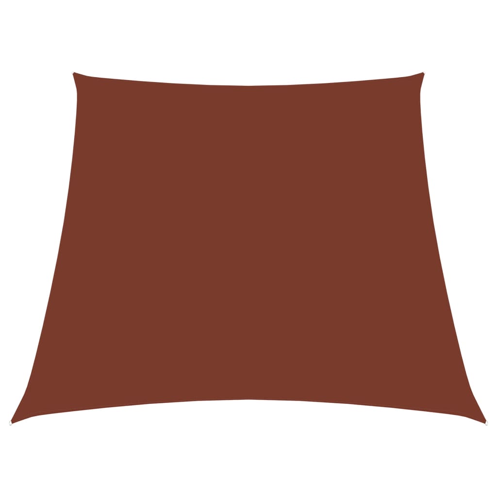 Vidaxl Zonnezeil Trapez 2 4x3 M Oxford Stoff Terrakotta -Colored