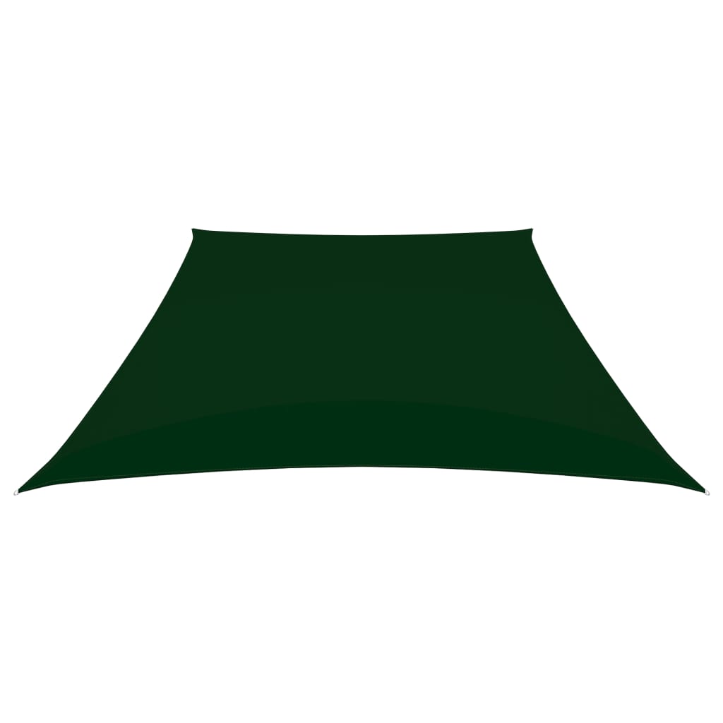 Vidaxl Zonnezeil Trapez 3 5x4 M Oxford Stoff dunkelgrün
