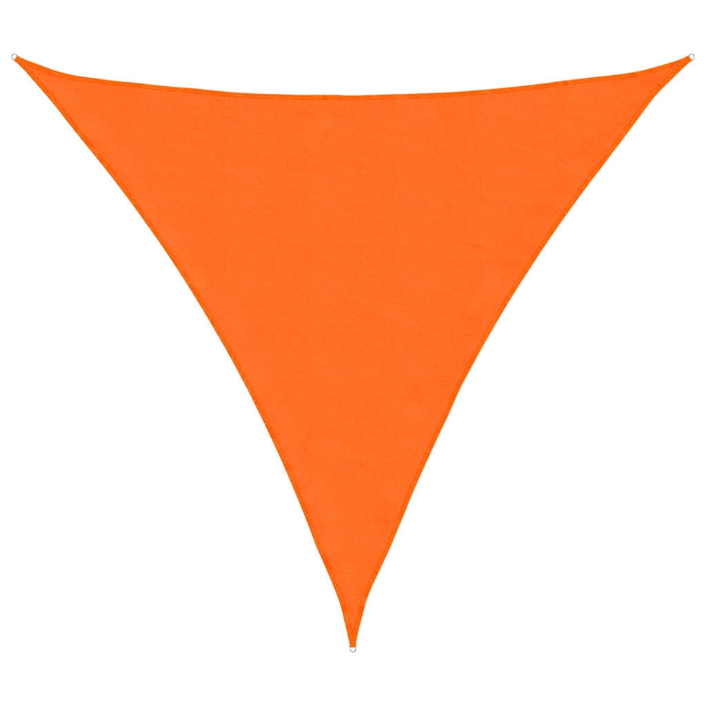 Vidaxl zonnescherm driehoekig 3x3x3 m oxford stof oranje