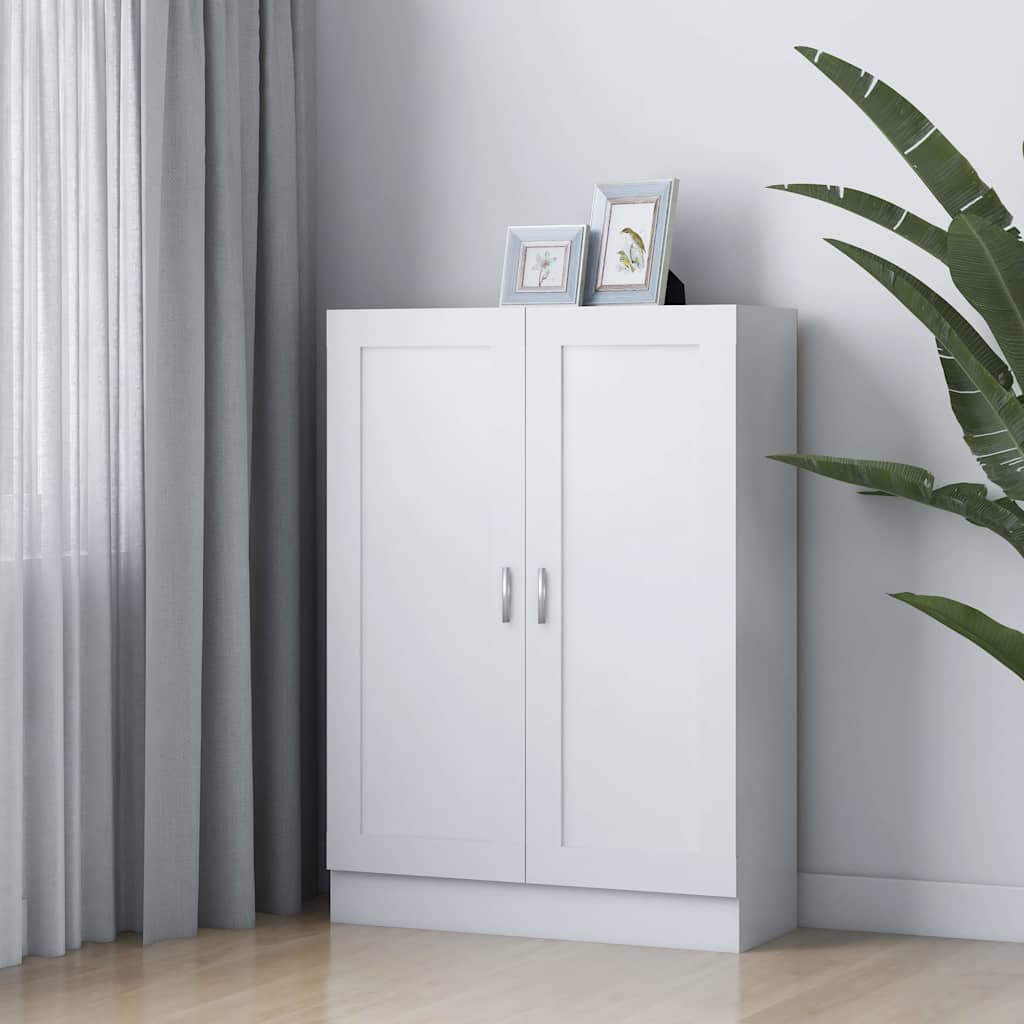 Vidaxl boekenkast 82,5x30,5x115 cm bewerlt hout wit