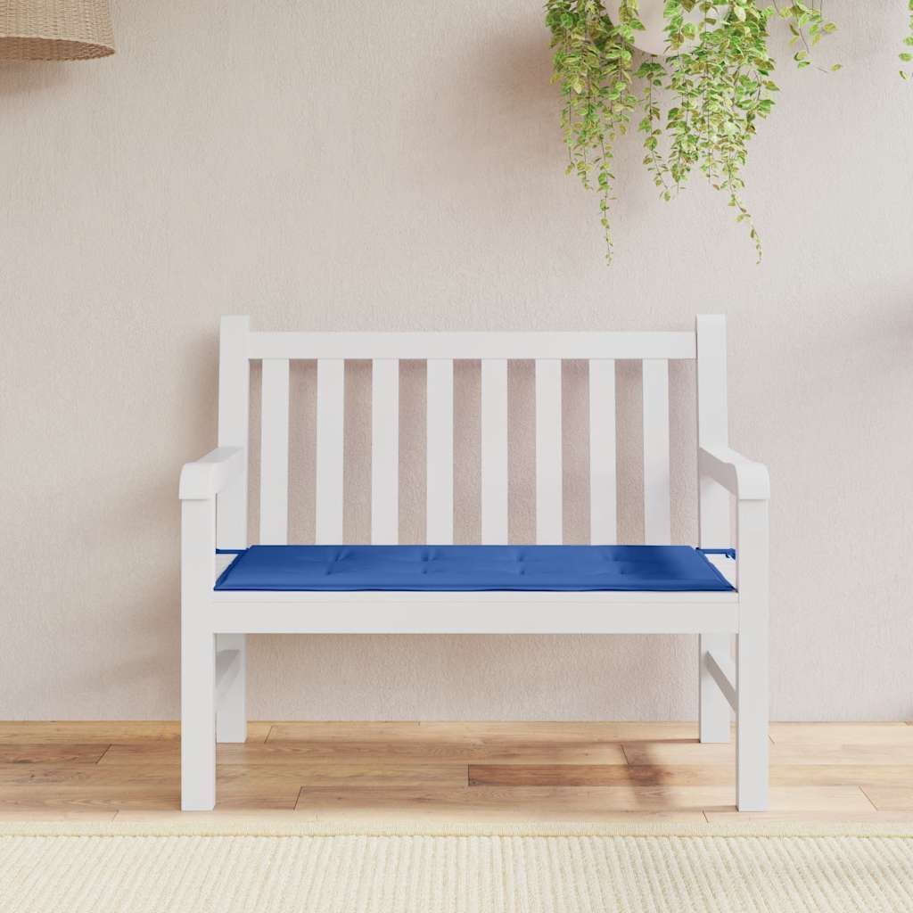 Vidaxl Garden Bench Kissen 120x50x4 cm Oxford Fabric Royal Blau
