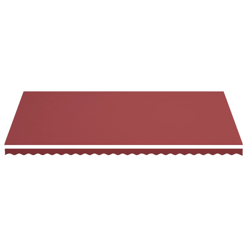 Vidaxl Ersatztuch für Luifel 6x3,5 m Bordeaux rot