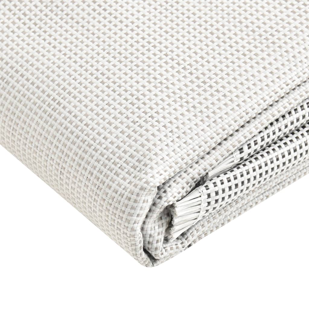 Vidaxl Zelt Teppich 400x250 cm Grau