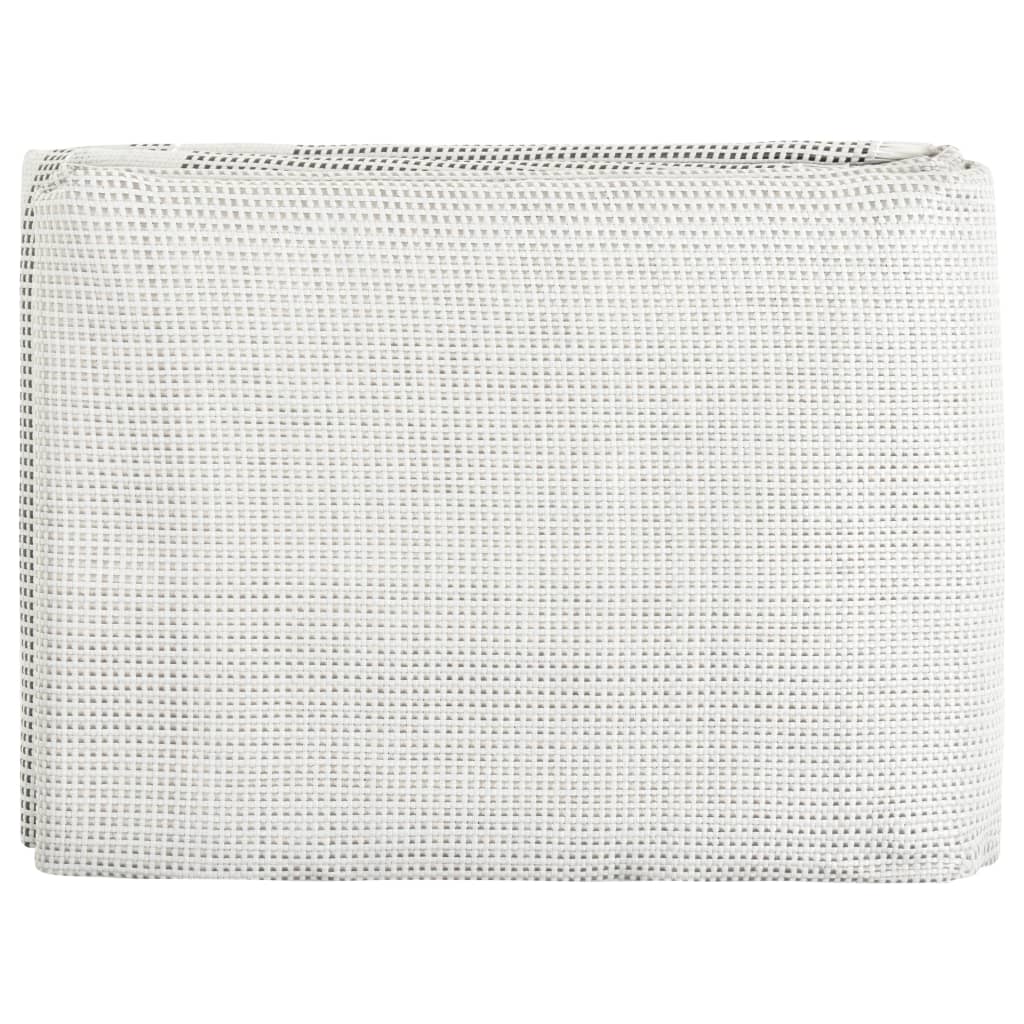 Vidaxl Zelt Teppich 700x300 cm Grau