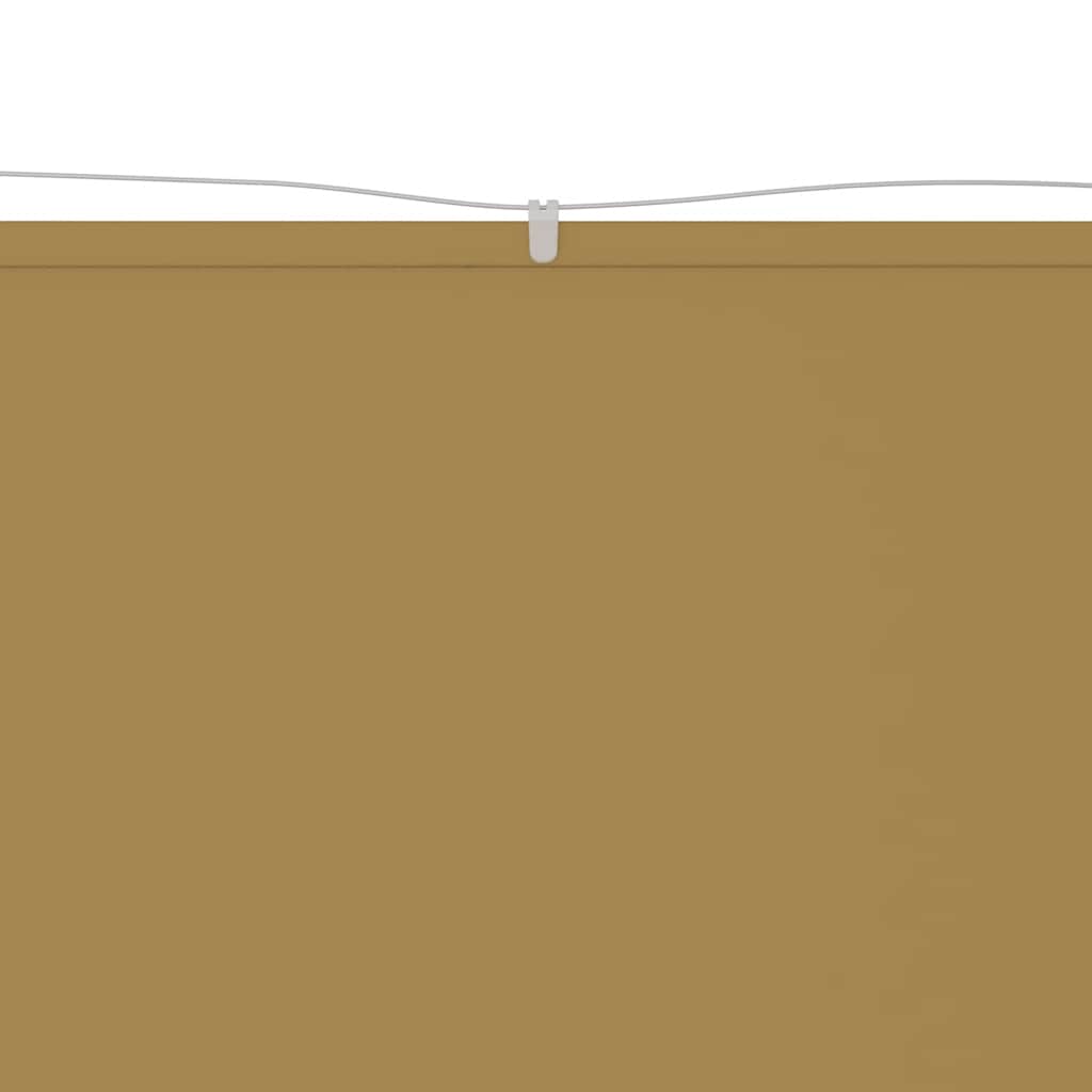Vidaxl Luifel vertikal 140 x 800 cm Oxford Stoff Beige