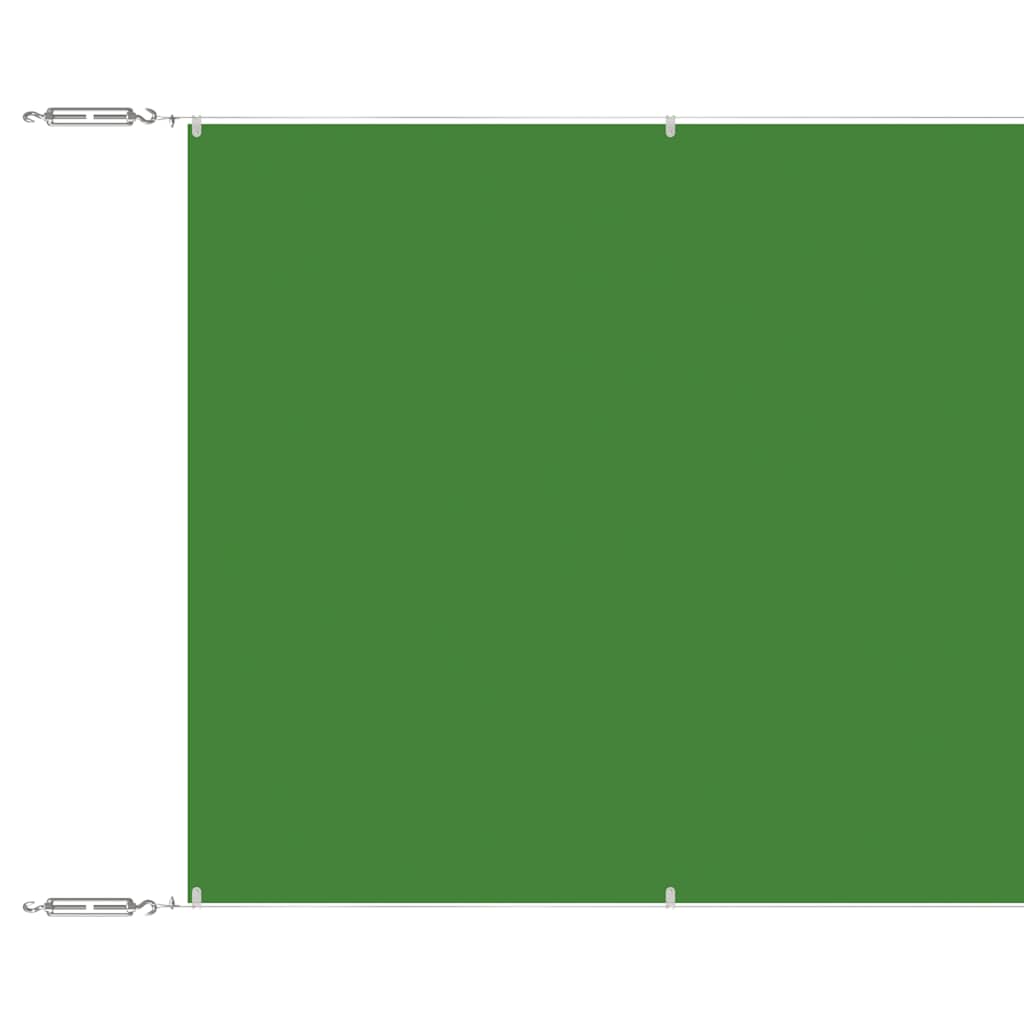 Vidaxl Luifel vertikal 180 x 600 cm Oxford Stoff hellgrün