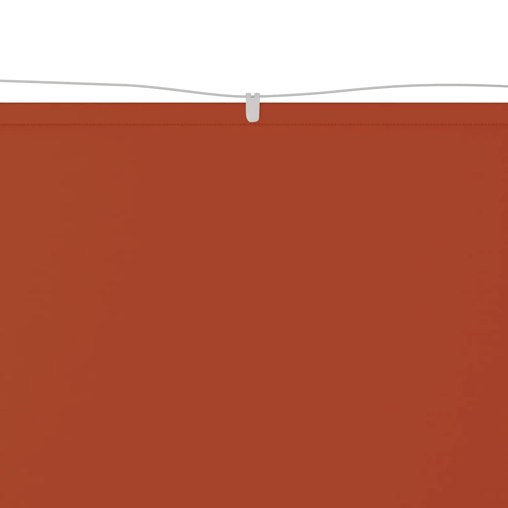 Vidaxl Luifel vertikal 180 x 800 cm Oxford Fabric Terracotta -Colored