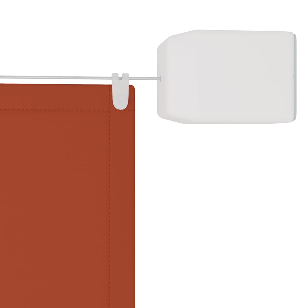 Vidaxl Luifel Vertikal 200x420 cm Oxford Fabric Terracotta -Colored