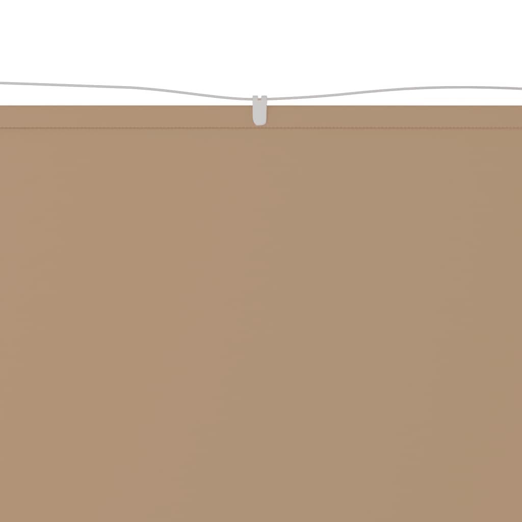 Vidaxl Luifel Vertikal 60x270 cm Oxford Stofftaupe