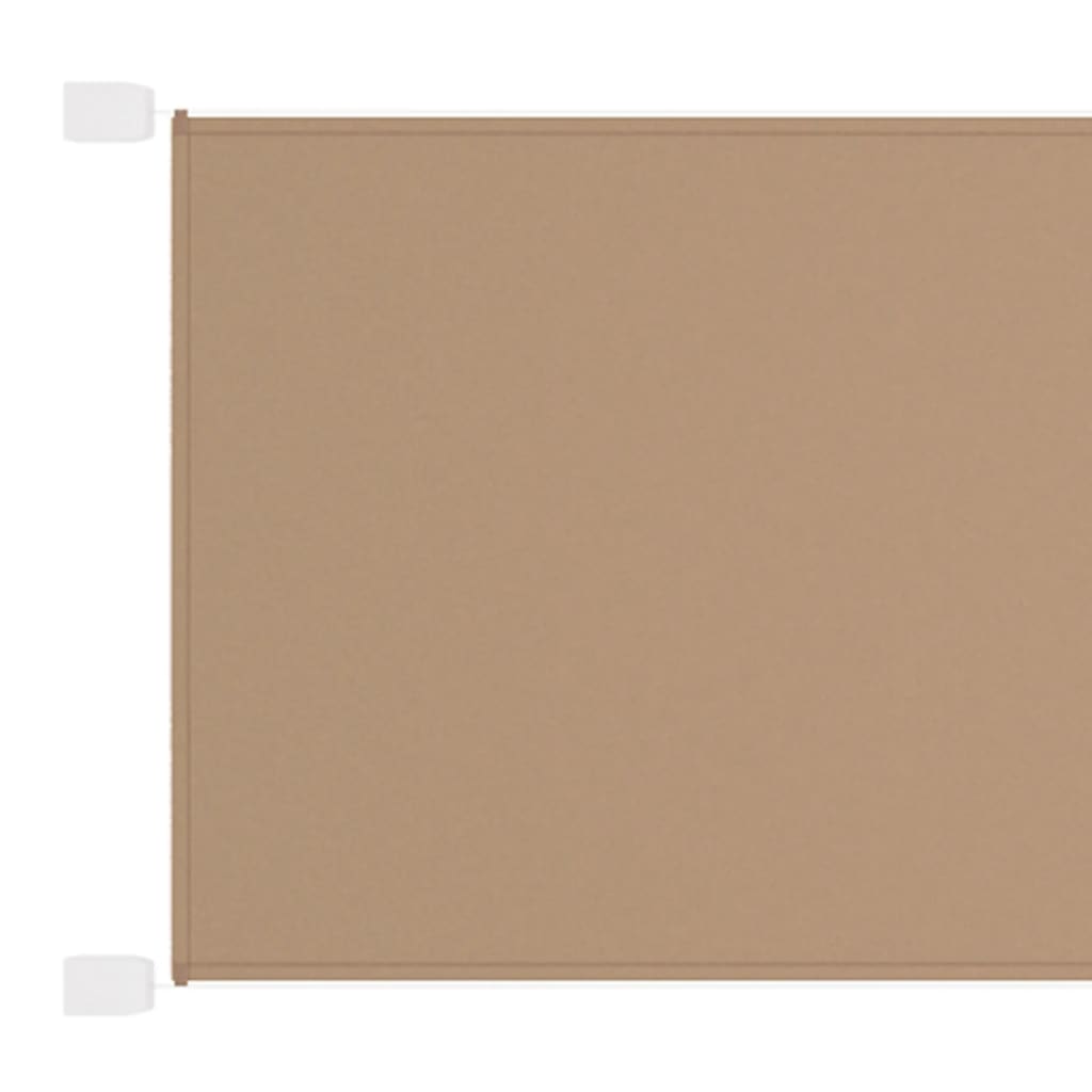 Vidaxl Luifel vertikal 140 x 420 cm Oxford Stofftaupe